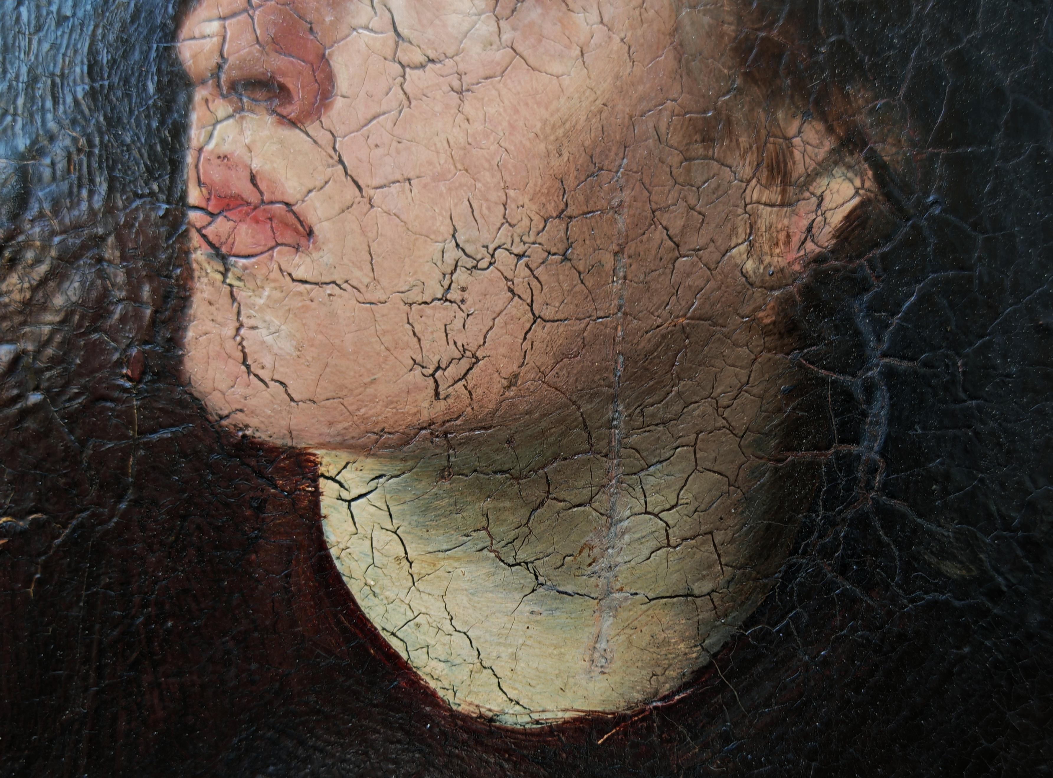 Ölgemälde, Porträt einer Frau, England 19. Jahrhundert im Angebot 4