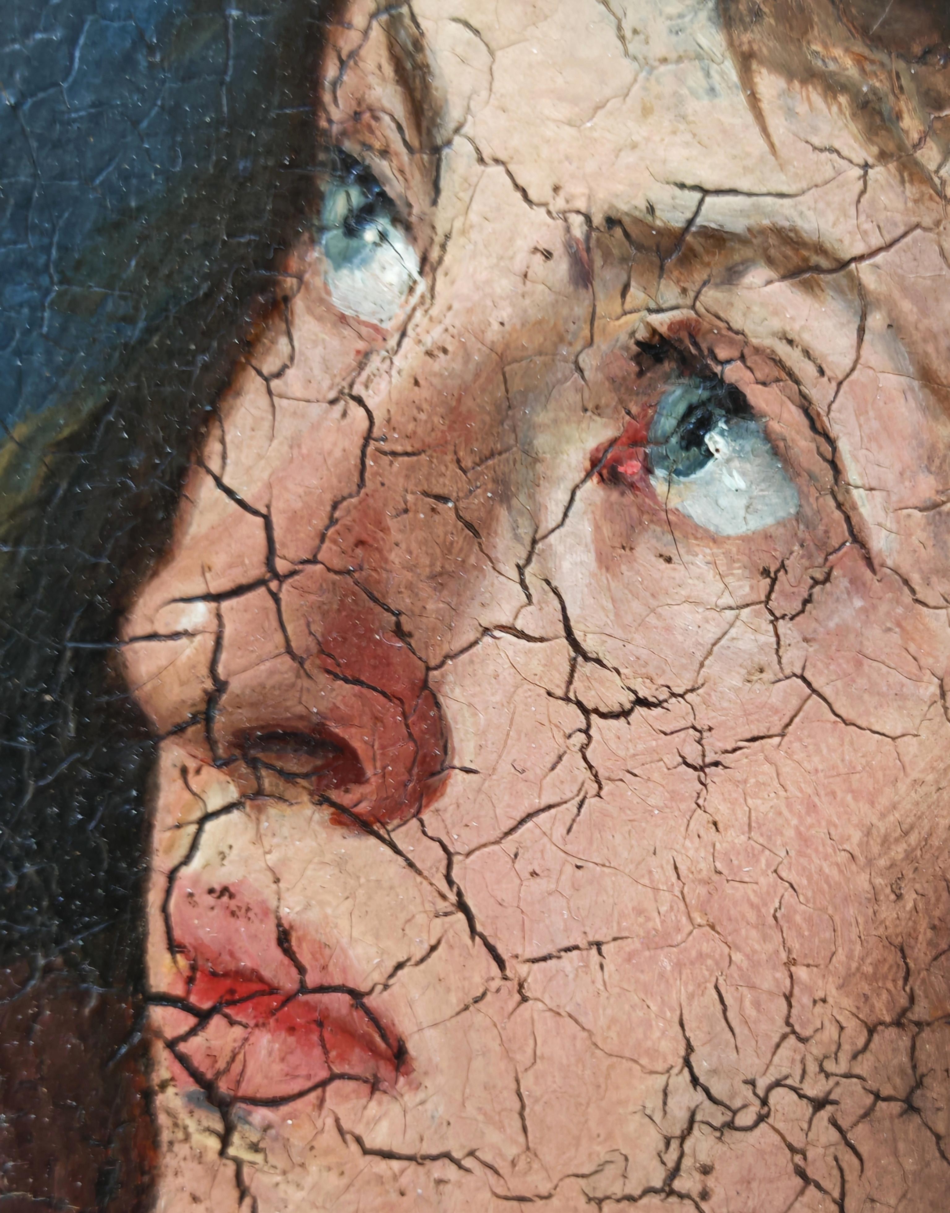 Ölgemälde, Porträt einer Frau, England 19. Jahrhundert im Angebot 5