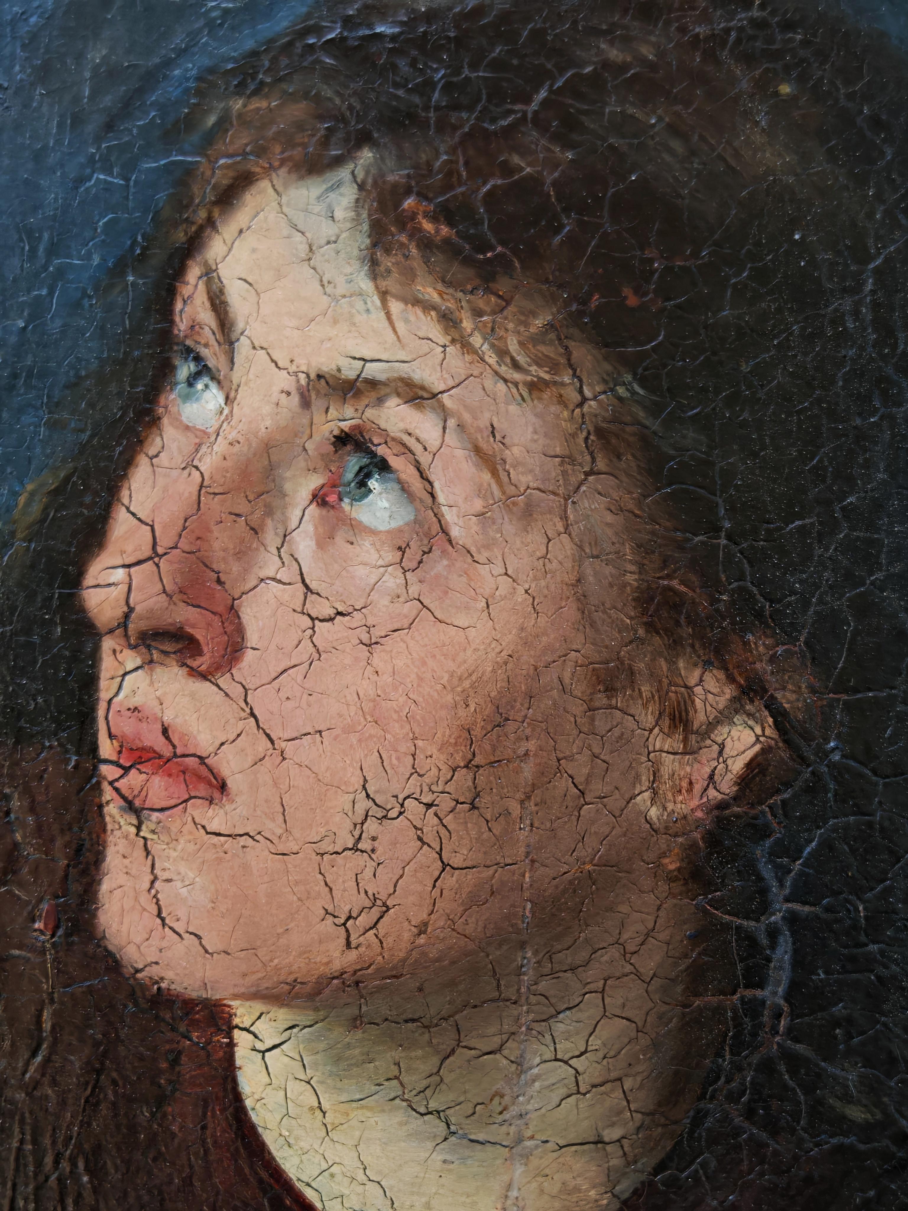 Ölgemälde, Porträt einer Frau, England 19. Jahrhundert im Angebot 1