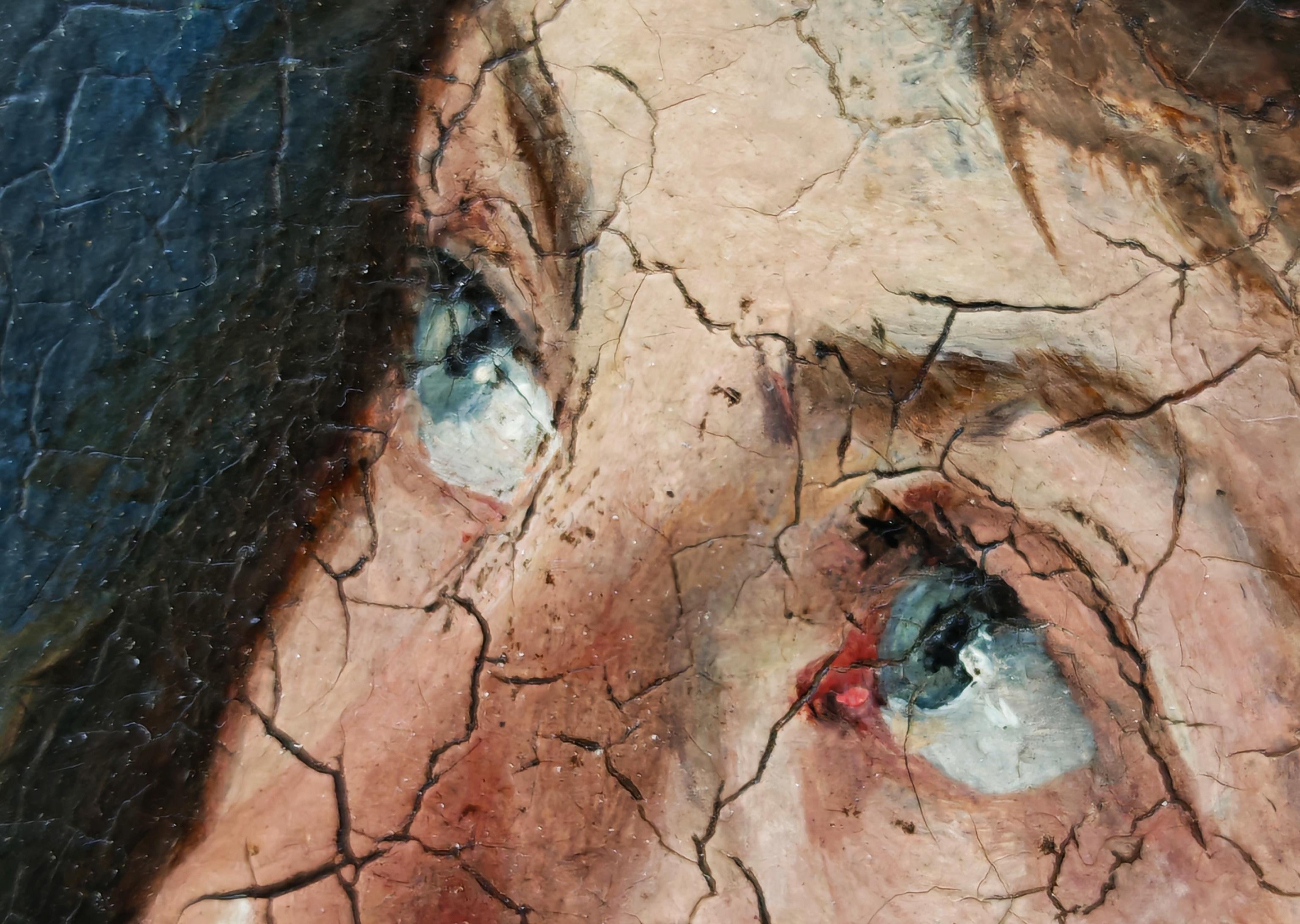 Ölgemälde, Porträt einer Frau, England 19. Jahrhundert im Angebot 2