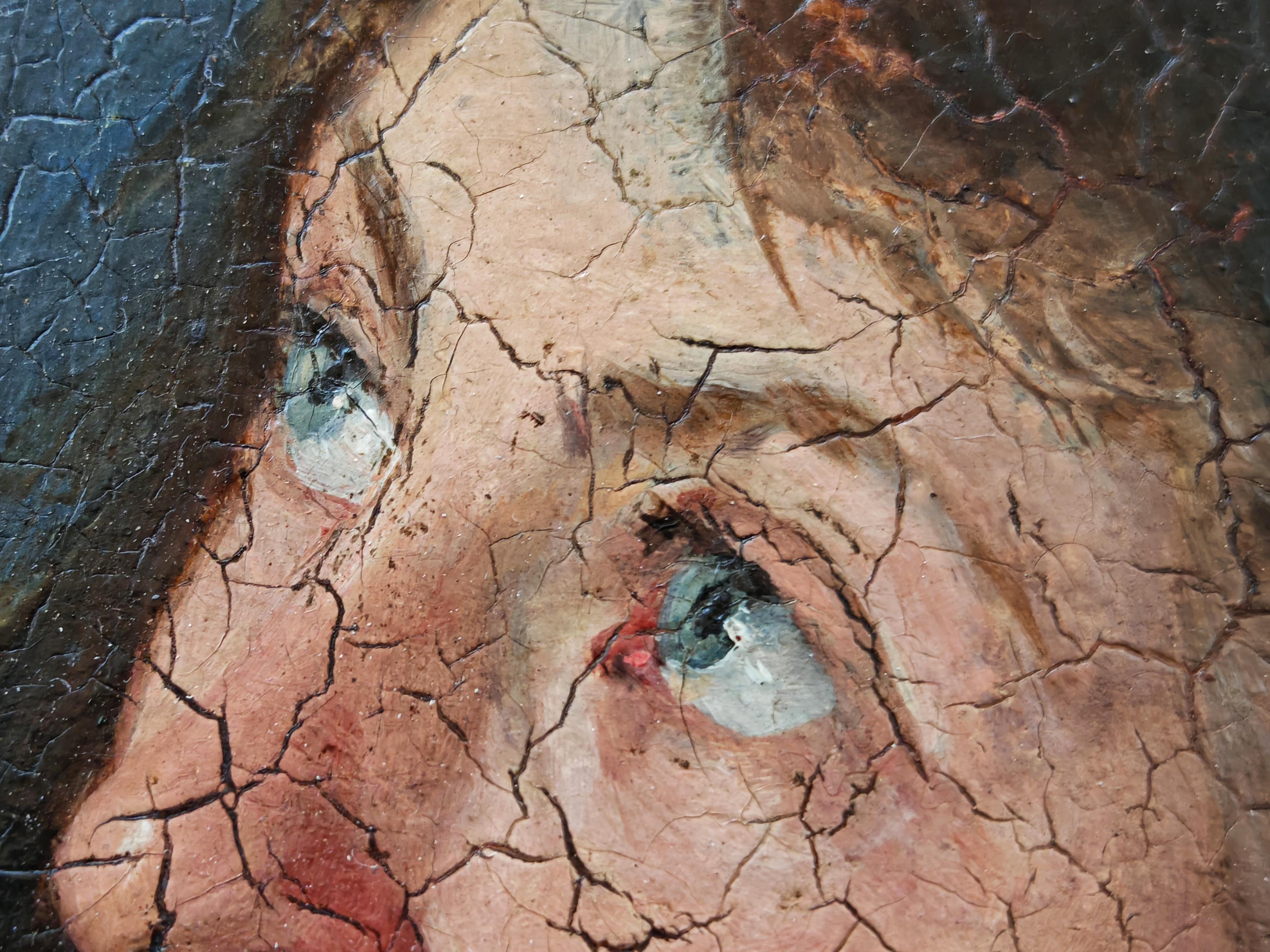 Ölgemälde, Porträt einer Frau, England 19. Jahrhundert im Angebot 3