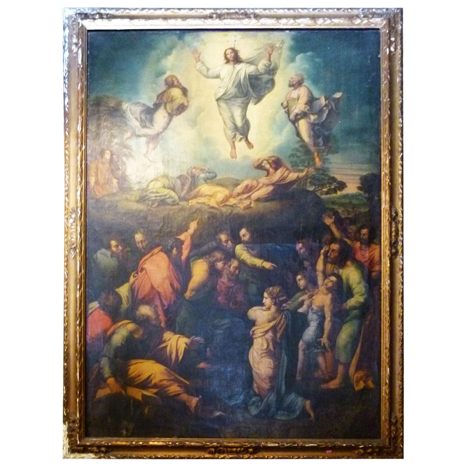 The Transfiguration by Raphael. Oil painting Reproduction.