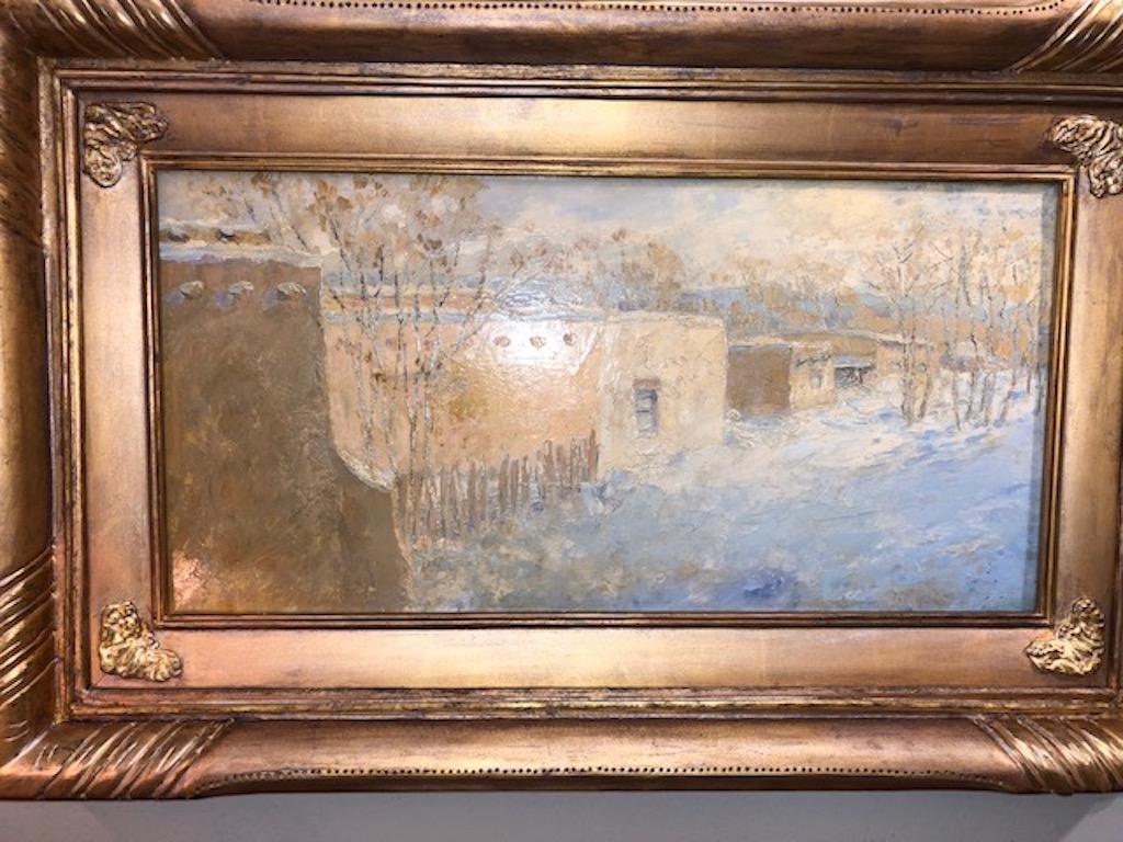 Oil painting signed/ inscribed 
