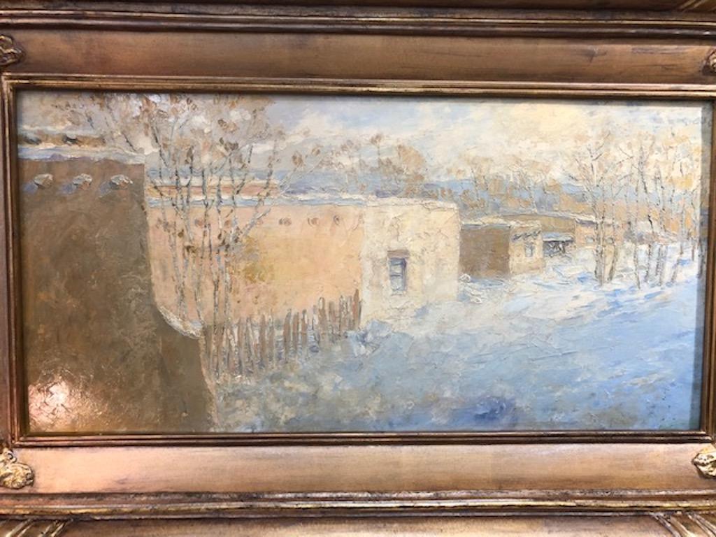 American Oil Painting Signed 