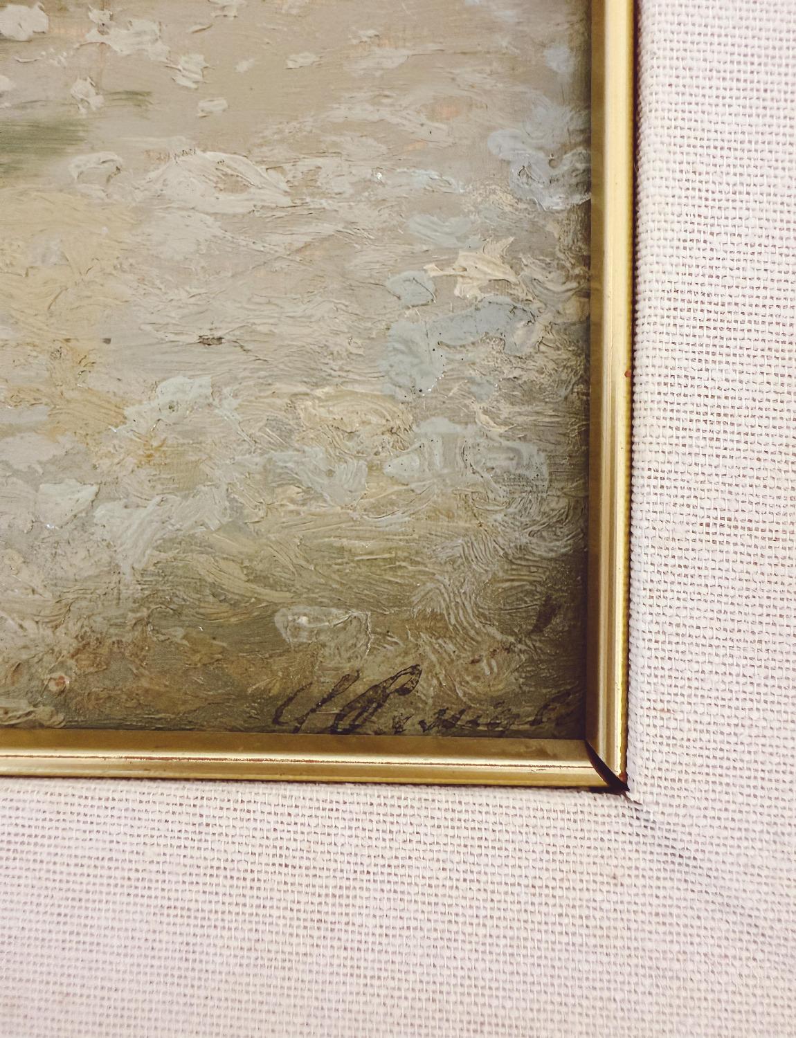 Peint à la main Peinture à l'huile, 