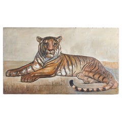 Oil Painting "Tiger I" by Collective BAP