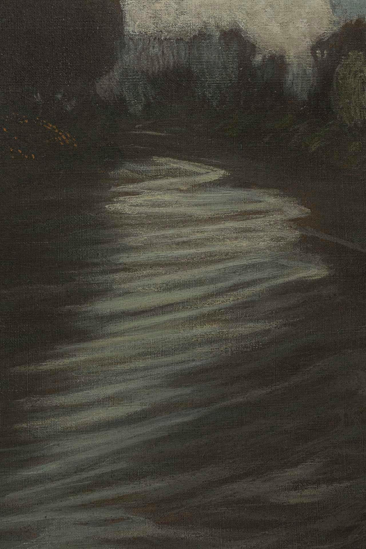 Ölgemälde, Rudolf Quittner, um 1904, signiert 