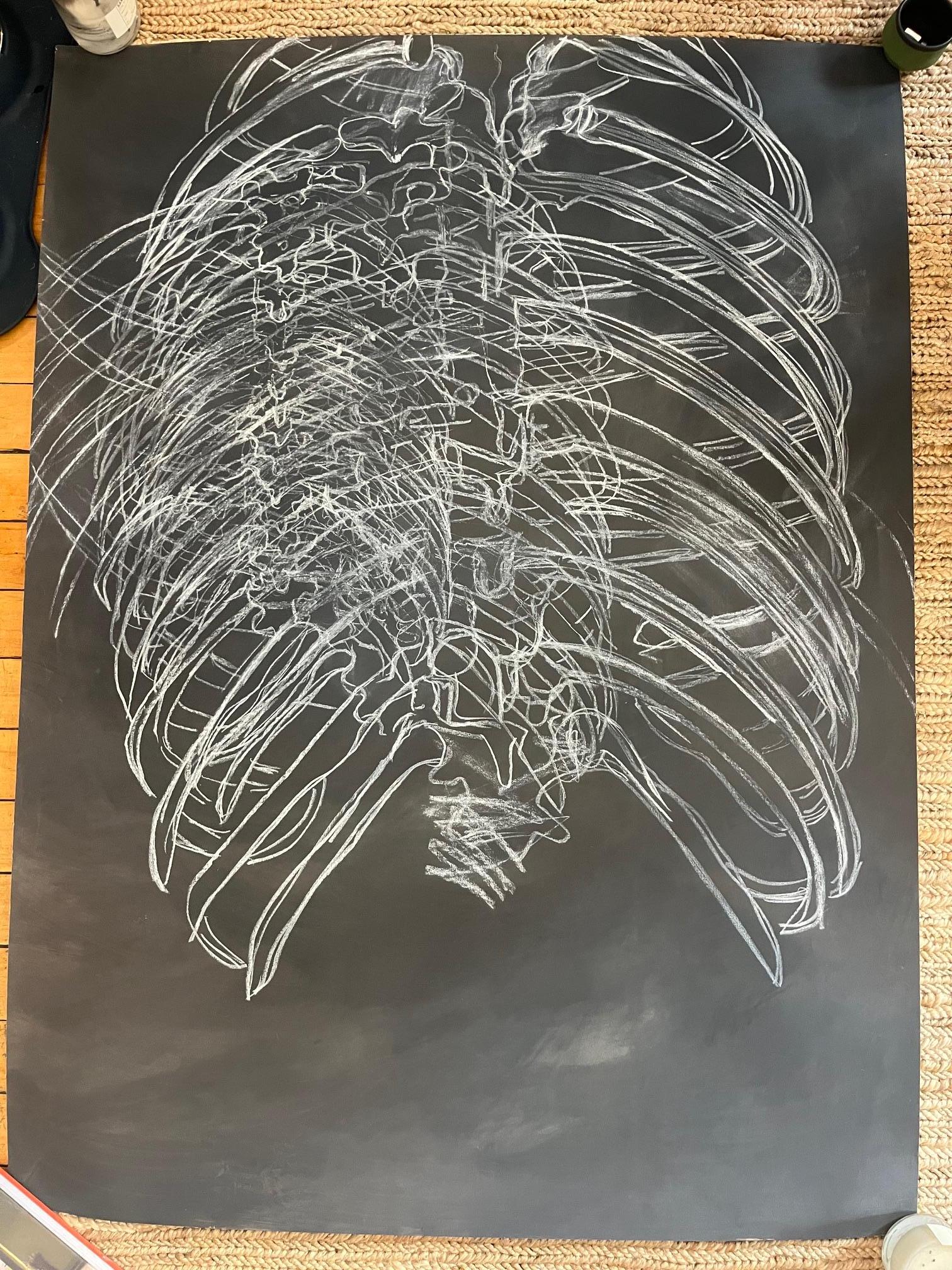 Ölpastell auf Papier von Edith Isaac-Rose (20. Jahrhundert) im Angebot