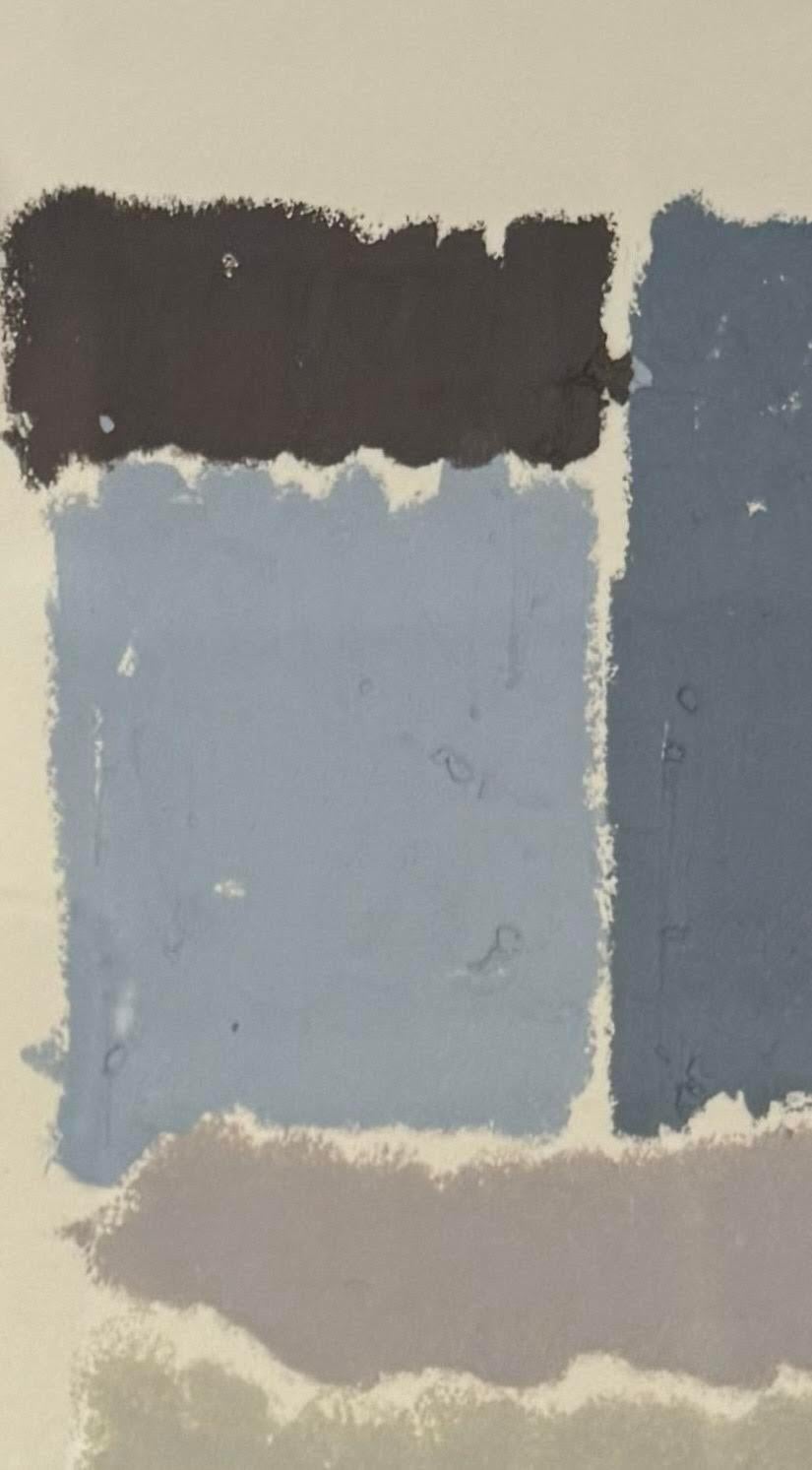 French Oil Pastels Abstract Painting By Hortense Reynaud, France, Contemporary For Sale