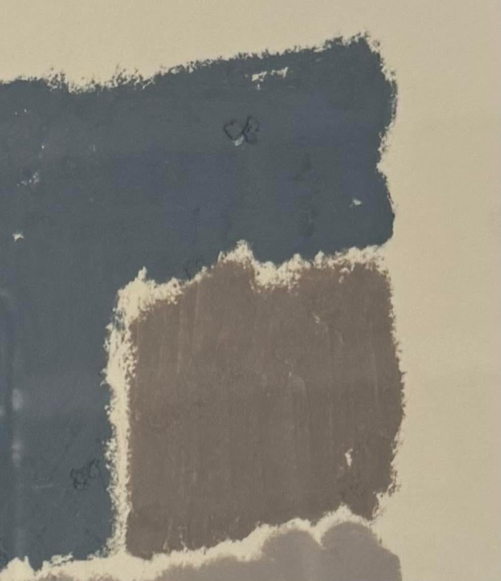 Oil Pastels Abstract Painting By Hortense Reynaud, France, Contemporary In New Condition For Sale In New York, NY