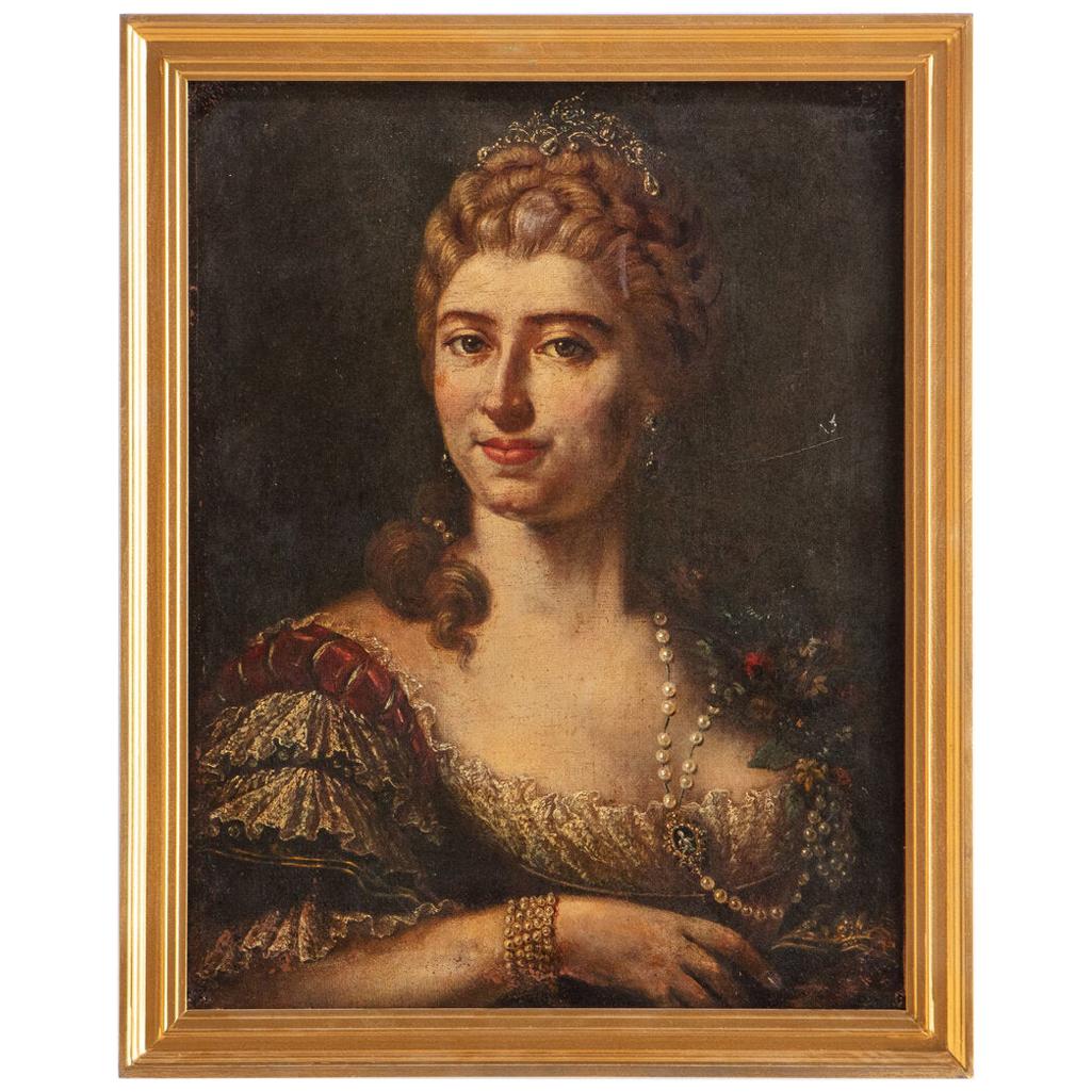 Oil Portrait of a Lady