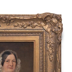 Oil Portrait of a Victorian Lady, c. 1850