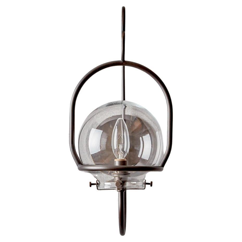 Oil Rubbed Brass Emil Lantern - Small - Indoor Use