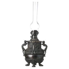 Oil table lamp