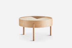 Oiled Oak Arc Coffee Table 66 by Ditte Vad and Julie Bertrup