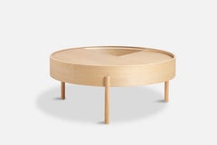 Oiled Oak Arc Coffee Table 89 by Ditte Vad and Julie Bertrup
