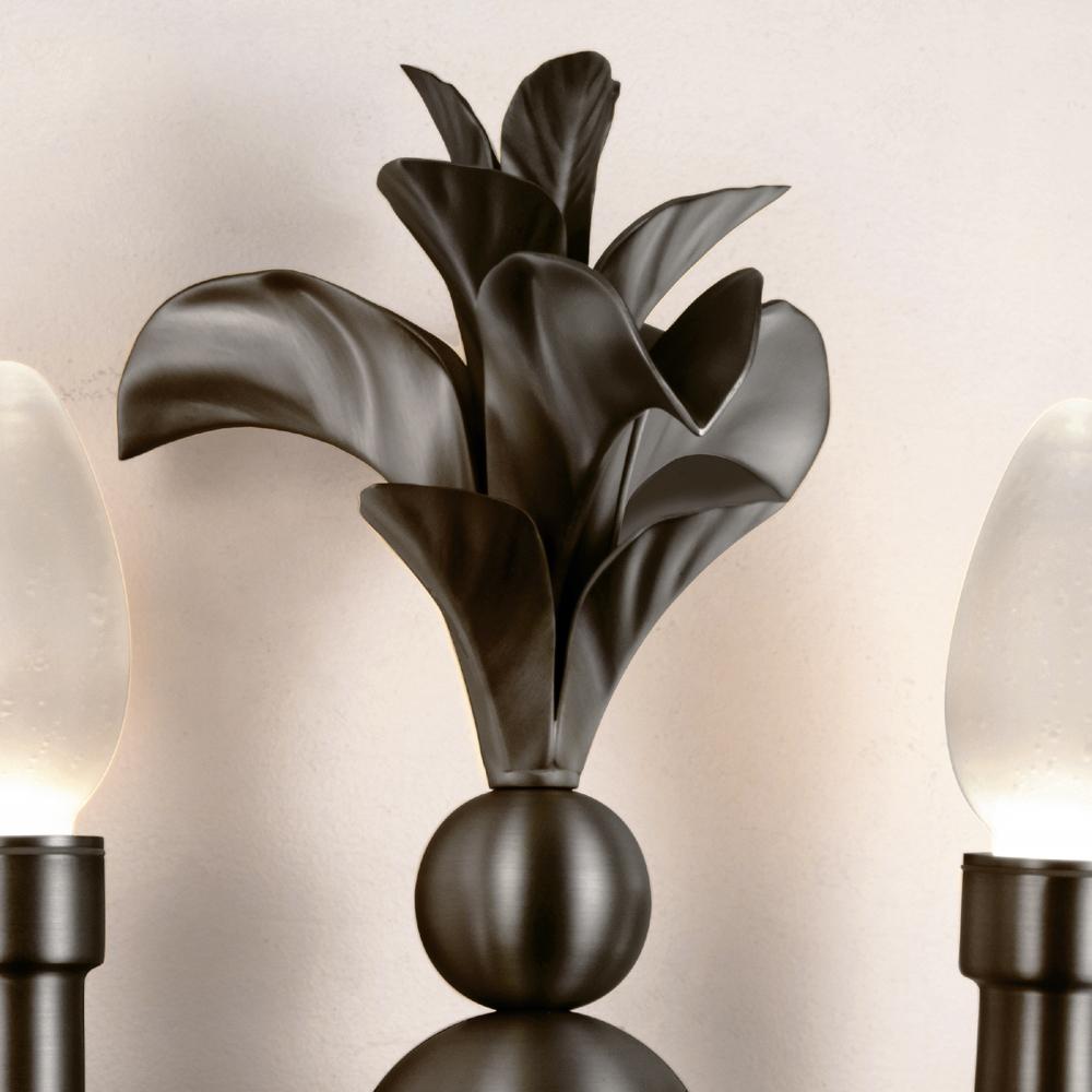Geöltes Massivmessing Maluhia Wandleuchte für Außen von Elisterno (Hollywood Regency) im Angebot