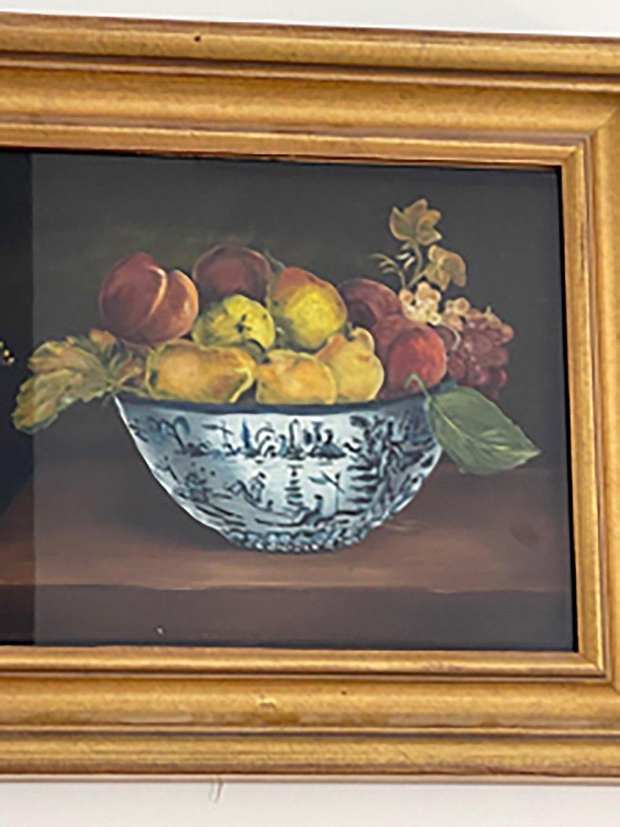 Paint Oils on Realistic Panel, Still Life, Mid-19th Century, circa: 1850 - 1870 For Sale