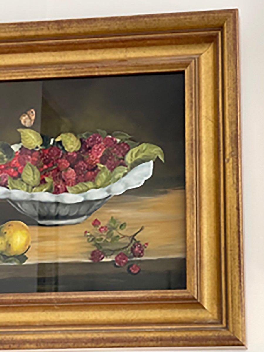 Oils on Realistic Panel, Still Life, Mid-19th Century, circa: 1850 - 1870 For Sale 2