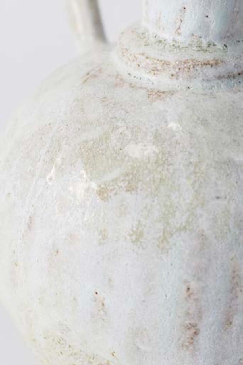 Spanish Oinochoe Perla Stoneware Vase by Raquel Vidal and Pedro Paz