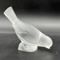 Oiseau en cristal Lalique France