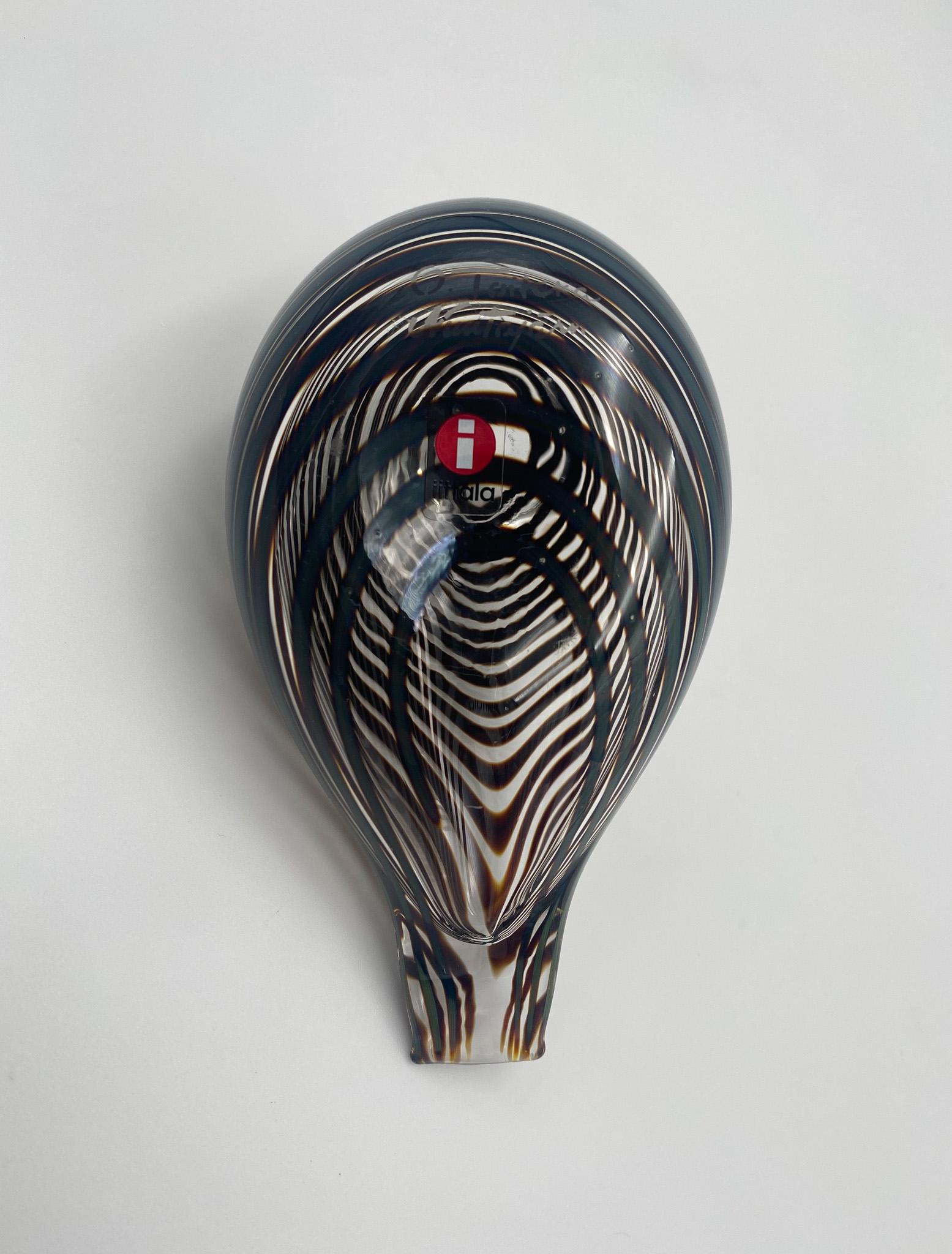 Oiva Toikka Art Glass Bird Sculpture for Iittala of Finland For Sale 6