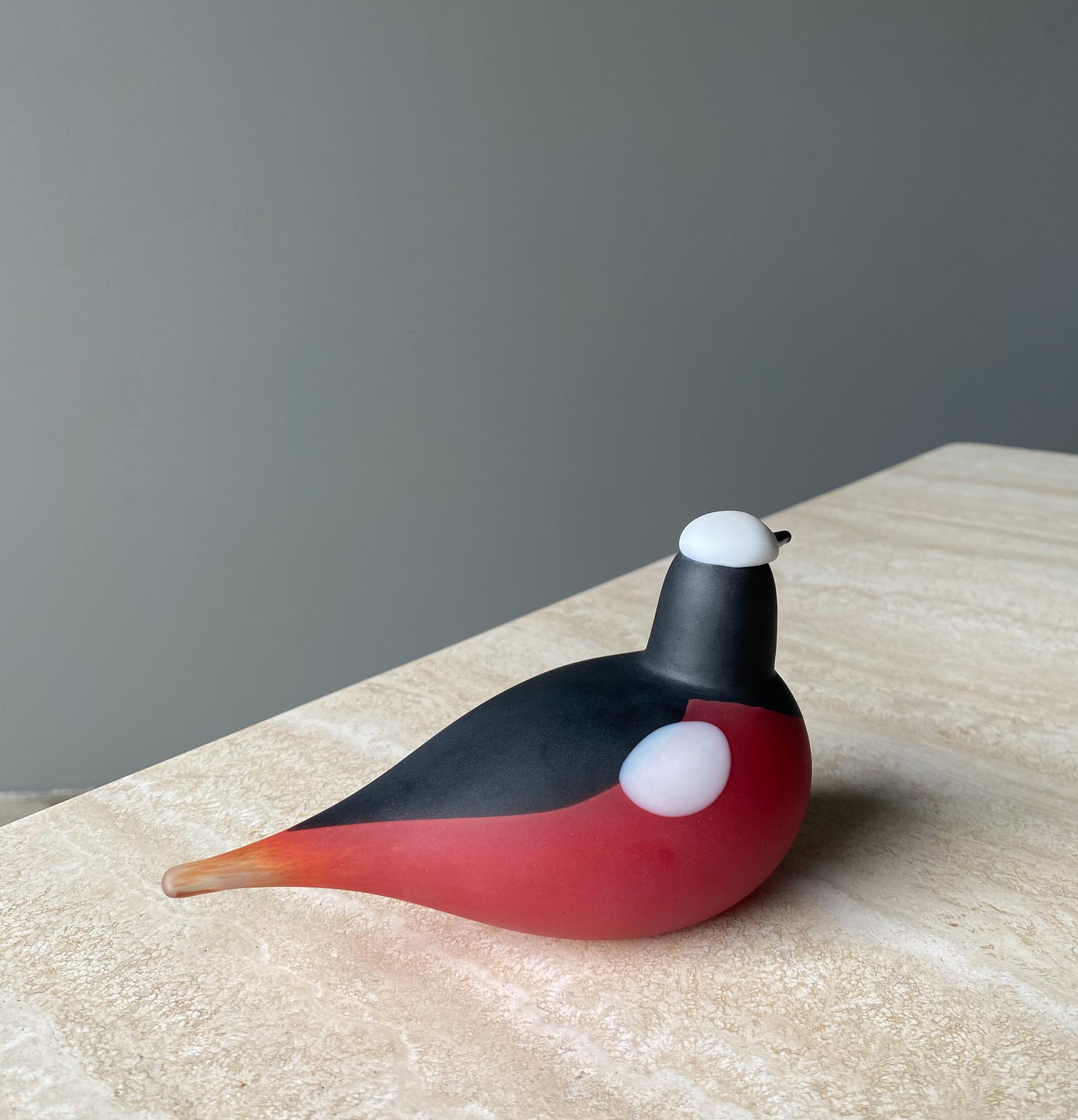 Oiva Toikka Art Glass Bird Sculpture for Iittala of Finland For Sale 9