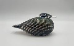 Oiva Toikka Art Glass Bird Sculpture for Iittala of Finland