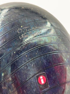 Oiva Toikka for Iittala, Iridescent Glass Dove “Toikka’s Birds”