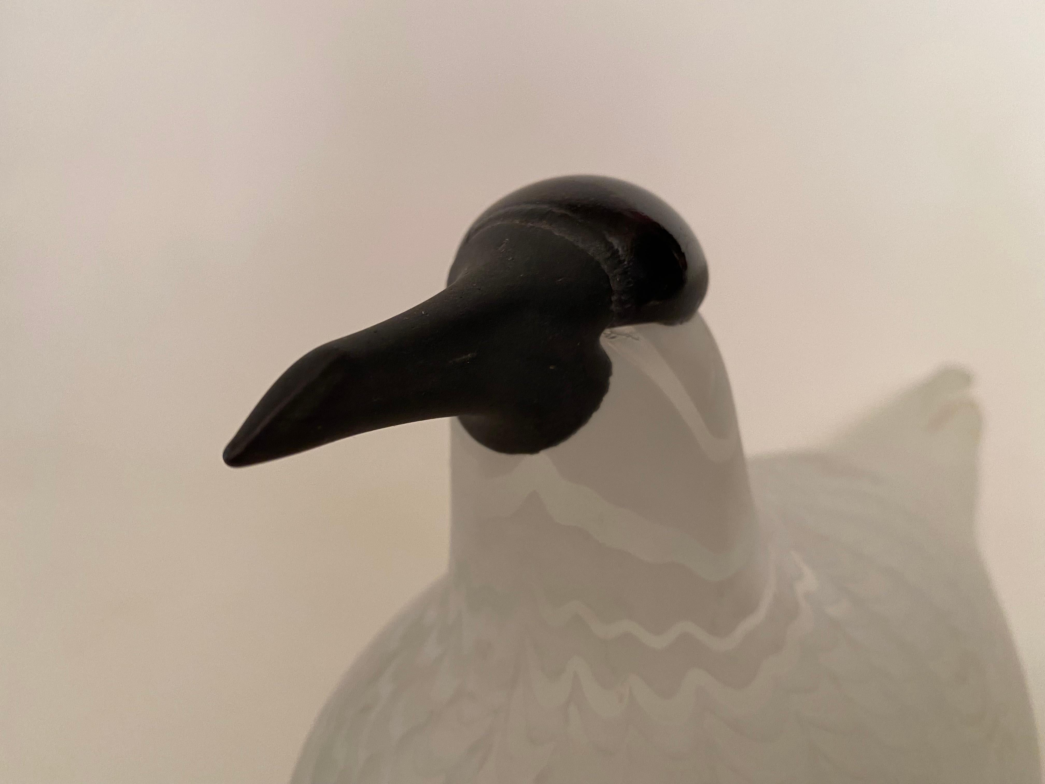 Oiva Toikka Nuutajarvi Notsjo Glass Bird Sculpture 3