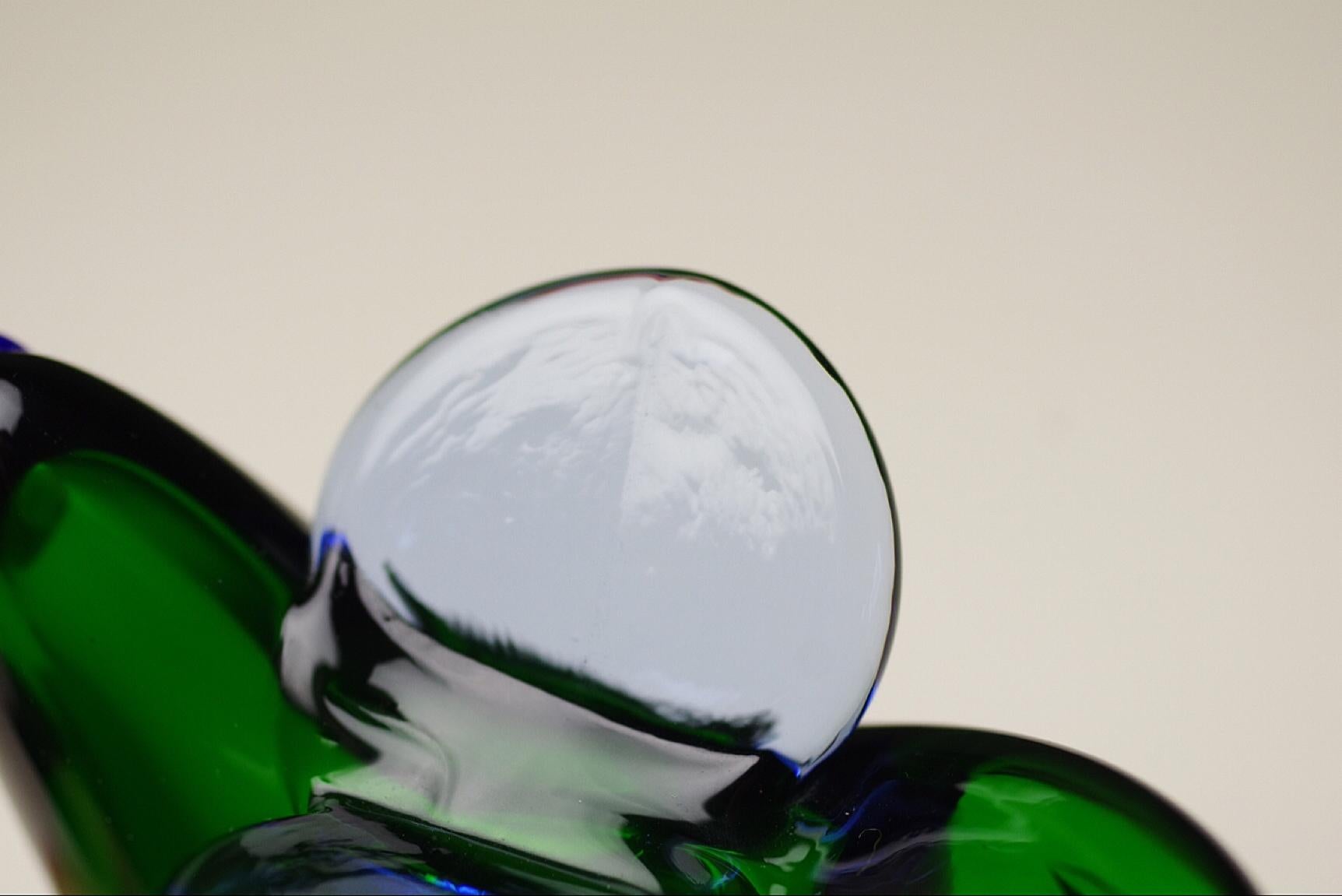 Oiva Toikka, Sieppo, Bird, Nuutajarvi / Iittala, 1990s In Good Condition For Sale In MAASTRICHT, LI