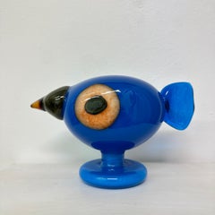 Oiva Toikka Turkey Fowl (Turkinpyy) Jahresvogel 2005 Glas Iittala Finnland Nuuta