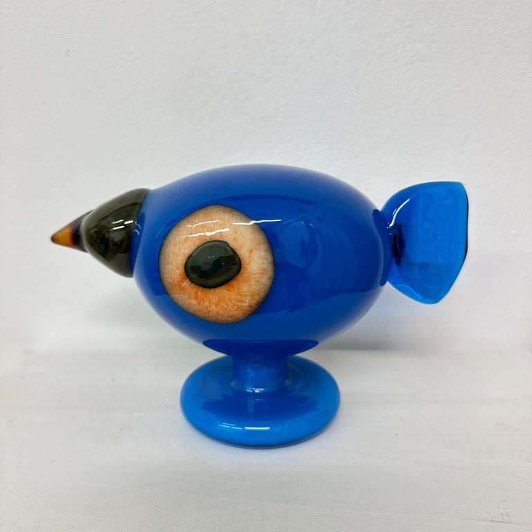 Oiva Toikka Turkey Fowl (Turkinpyy) Annual Bird 2005 Glass Iittala