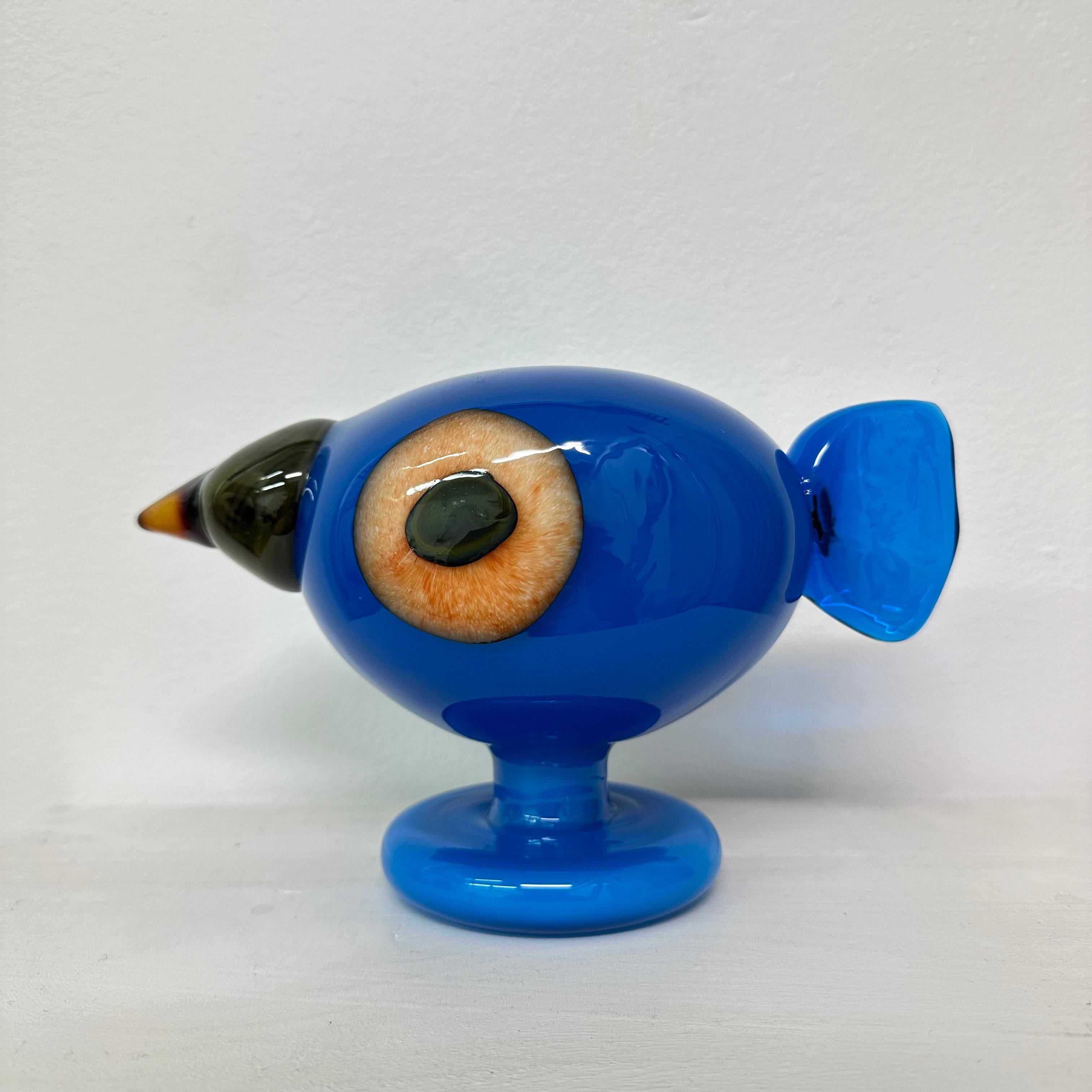 Oiva Toikka Turkey Fowl (Turkinpyy) Jahresvogel 2005 Glas Iittala Finnland Nuuta (Finnisch) im Angebot