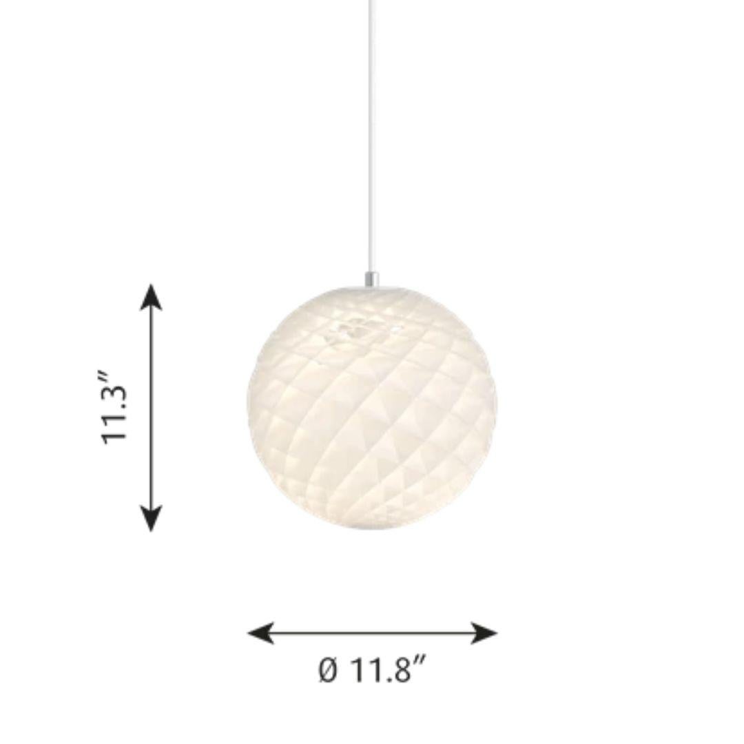 Oivind Slaatto Small 'Patera' Pendant Hand Crafted in PVC Foil For Louis Poulsen For Sale 1