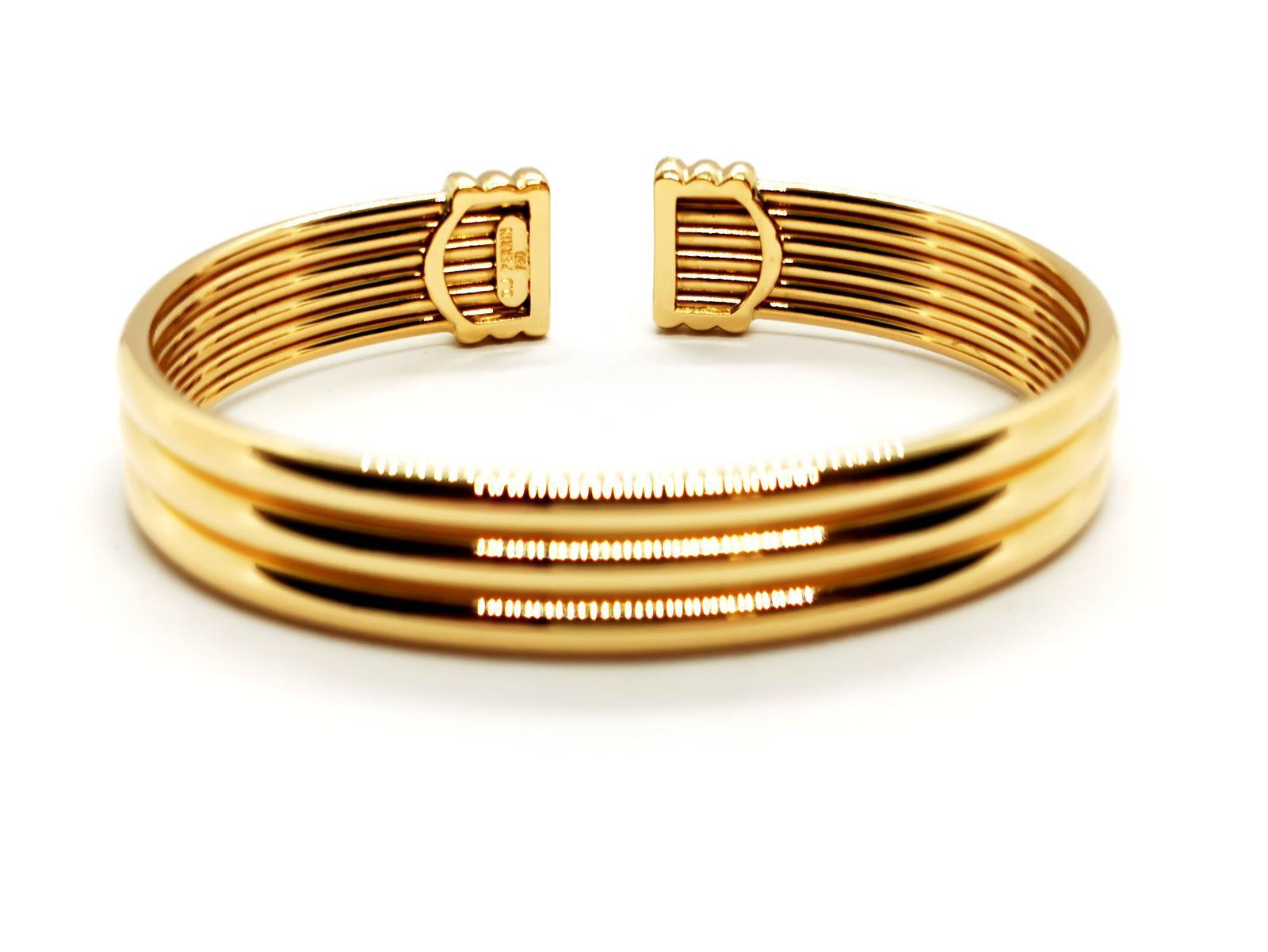 O.J. Perrin Bracelet Yellow Gold For Sale 7