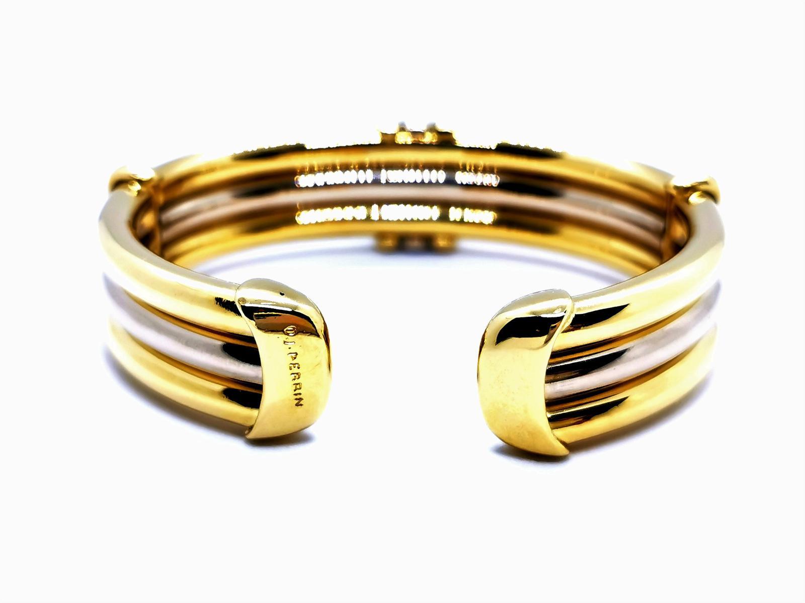 O.J. Perrin Bracelet  Yellow Gold For Sale 1