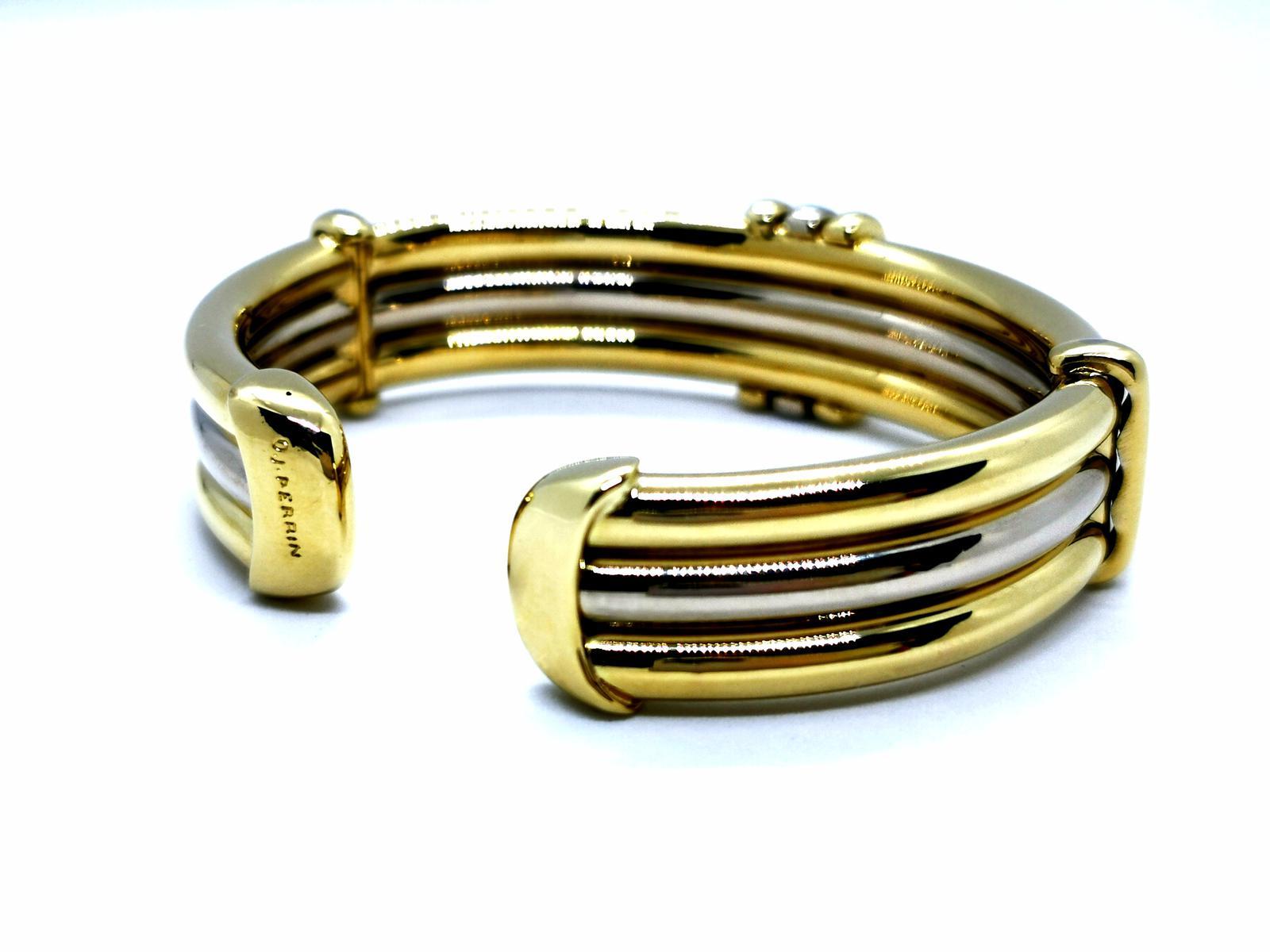 O.J. Perrin Bracelet  Yellow Gold For Sale 2