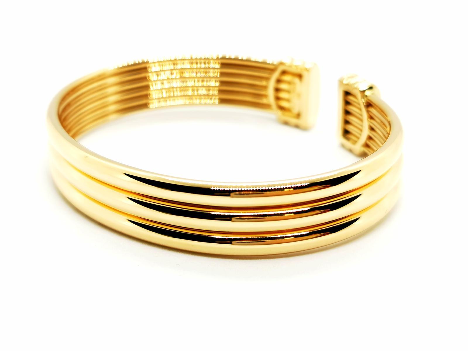 O.J. Perrin Bracelet Yellow Gold For Sale 3