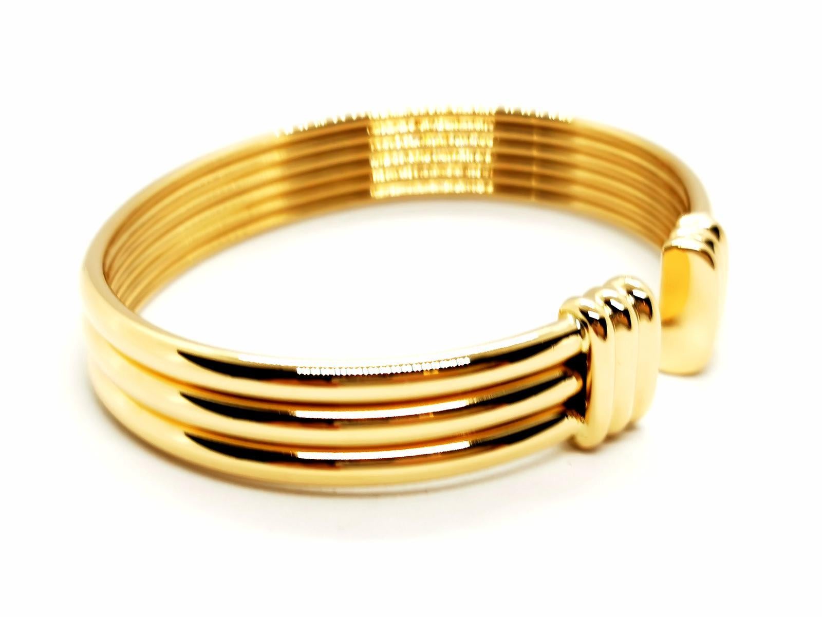 O.J. Perrin Bracelet Yellow Gold For Sale 4