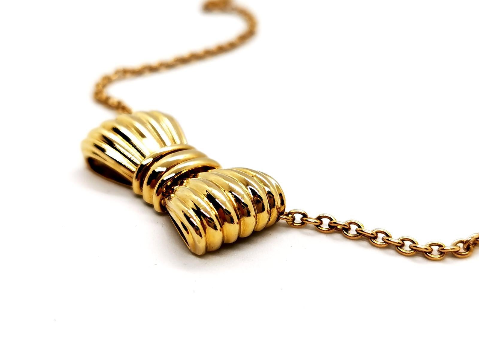 O.J. Perrin Chain Necklace Yellow Gold For Sale 4