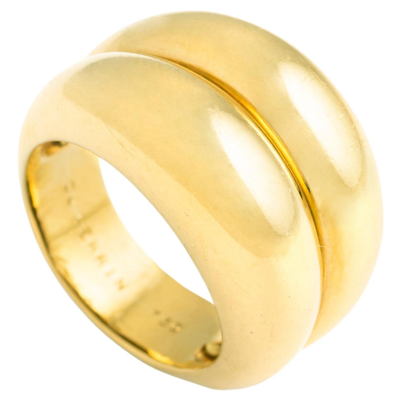O.J. Perrin Paris Collection Verona Yellow Gold 18k Ring