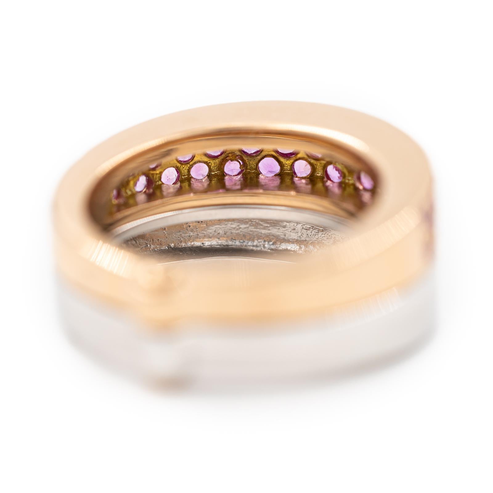 O.J. Perrin Ring Rose Gold For Sale 3