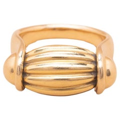 OJ Perrin Vintage Gold Ring 