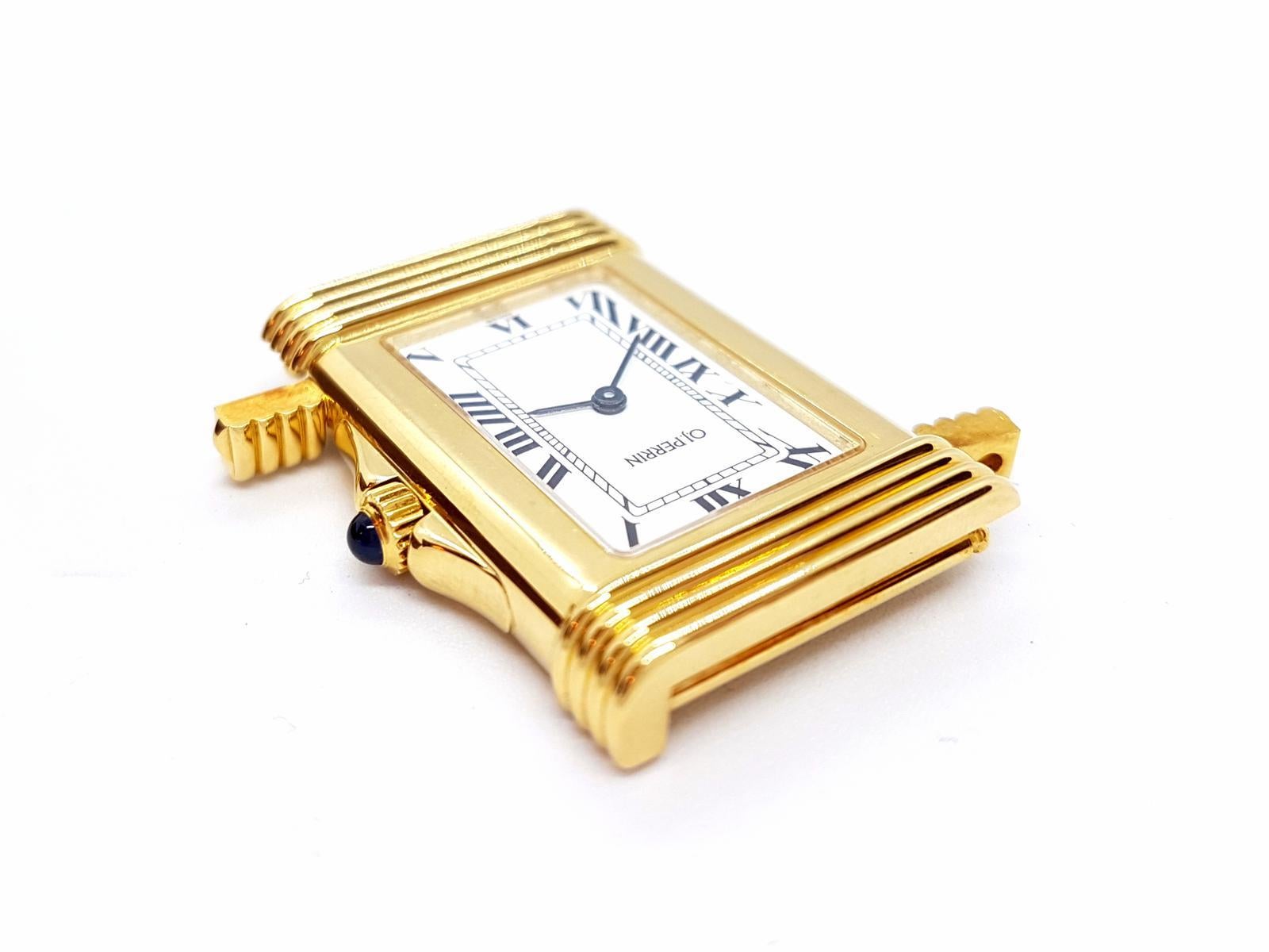 O.J. Perrin Watch Yellow Gold For Sale 3