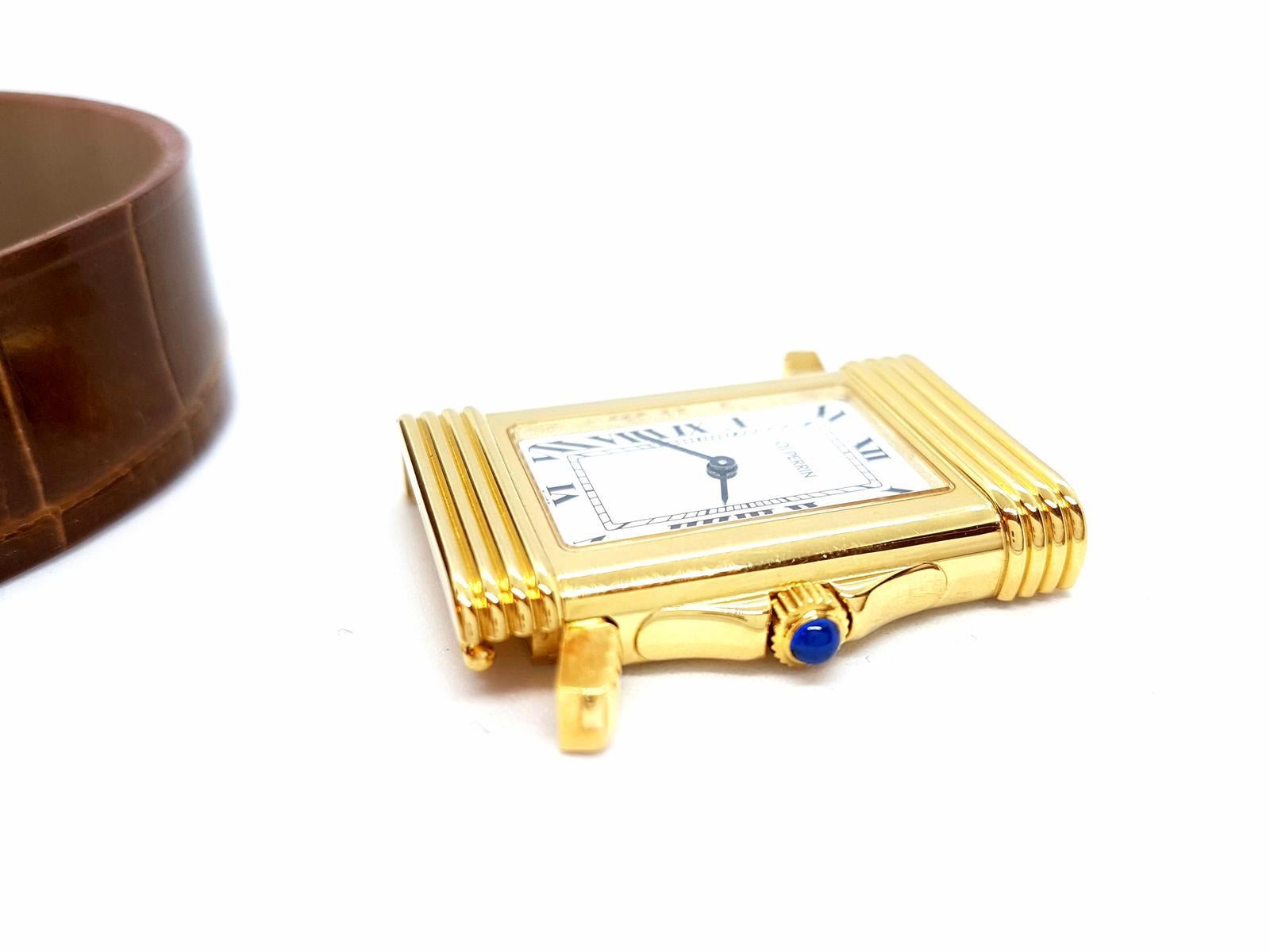 O.J. Perrin Watch Yellow Gold For Sale 4
