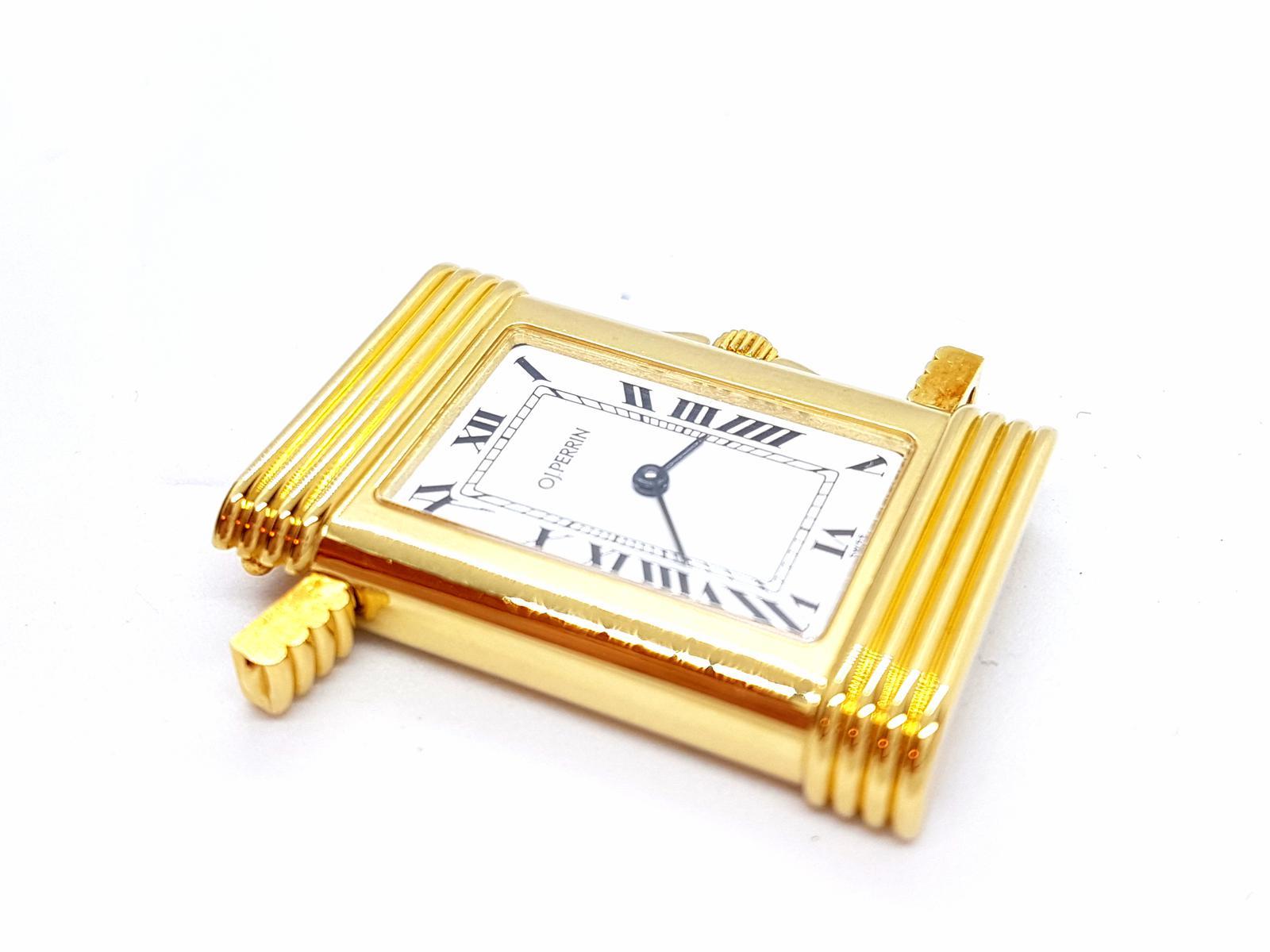 O.J. Perrin Watch Yellow Gold For Sale 2