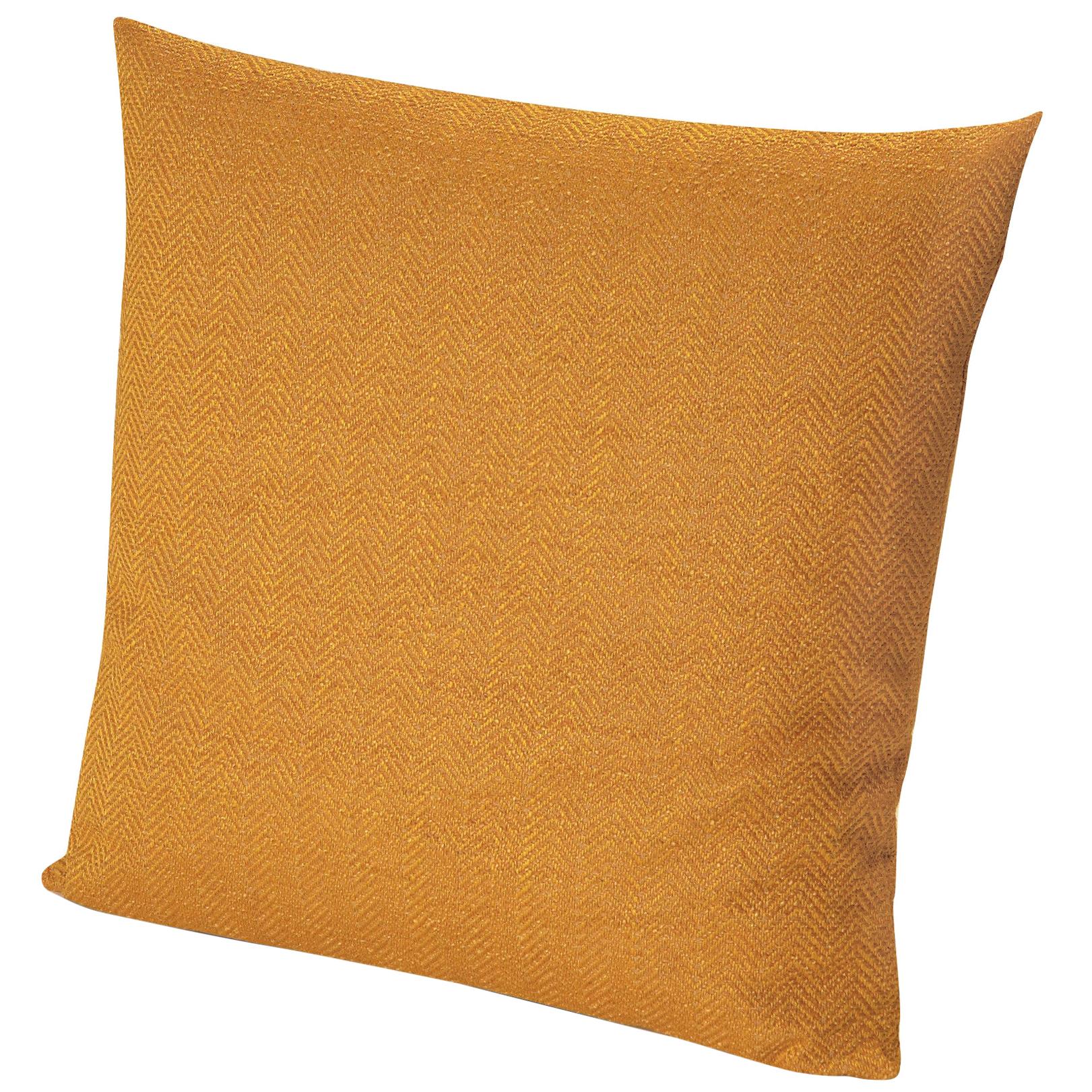 For Sale: Orange (1O4CU00729-40) Ojus Small Chevron Yarn-Dyed Cushion by Missoni Home