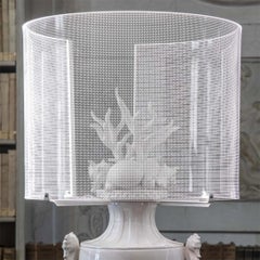 Lampe à touches Okeanos, blanc brillant