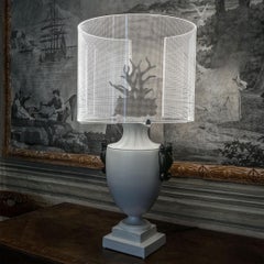Lampe à touches Okeanos - Blanc mat et noir